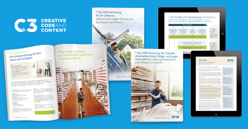 C3 gewinnt KfW als Neukunden, C3 Creative Code and Content GmbH, Story ...